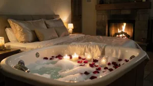 apartament dla zakochanych z jacuzzi