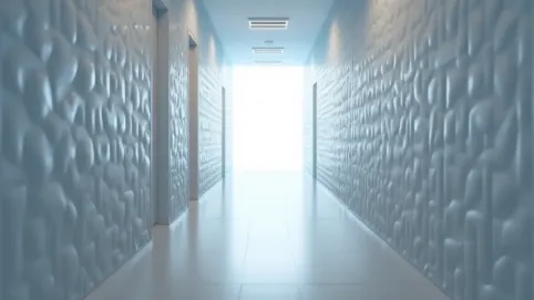 Fototapeta 3D do wąskiego przedpokoju