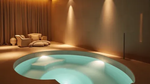 jacuzzi w pokoju