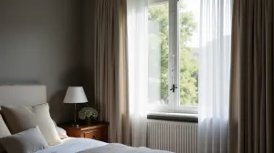 Jakie zasłony do szarego pokoju