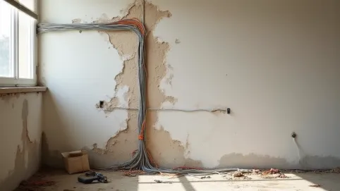 Wymiana instalacji elektrycznej w jednym pokoju