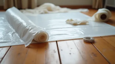 Zabezpieczenie podłogi drewnianej przed remontem