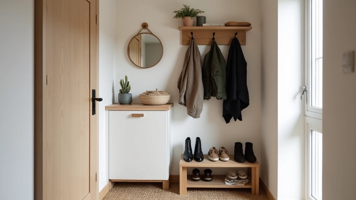 aranżacja przedpokoju w bloku