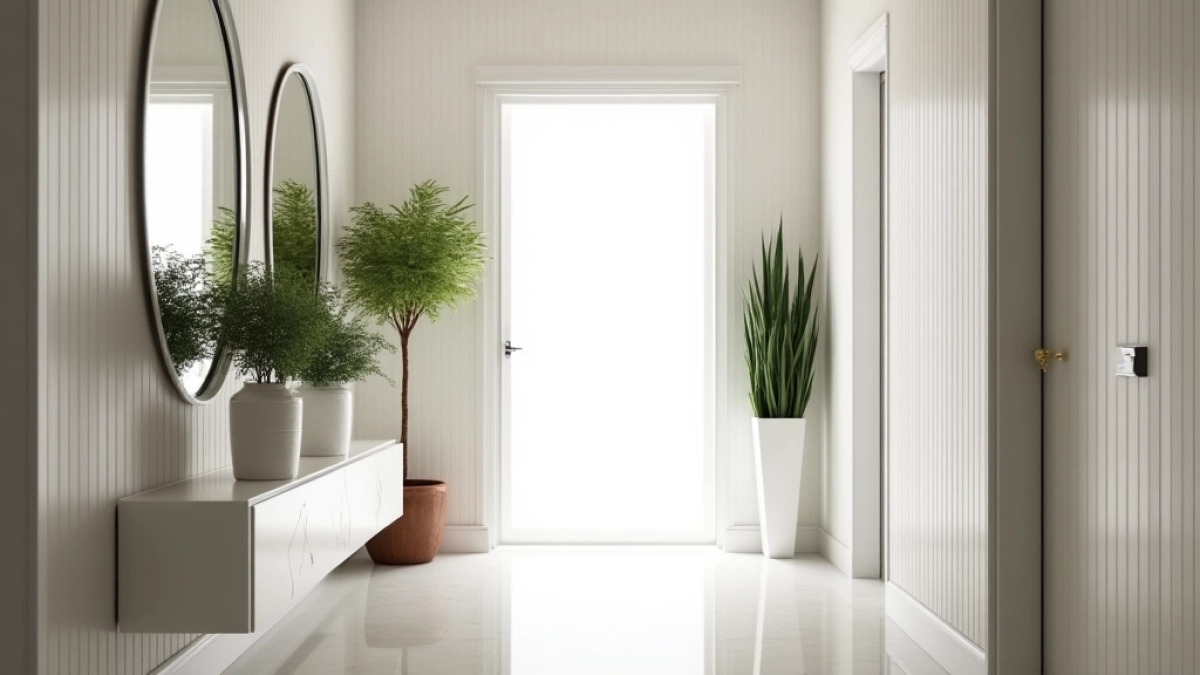 aranżacja wąskiego przedpokoju