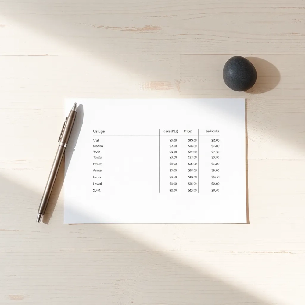 Cennik usług remontowych Poznań