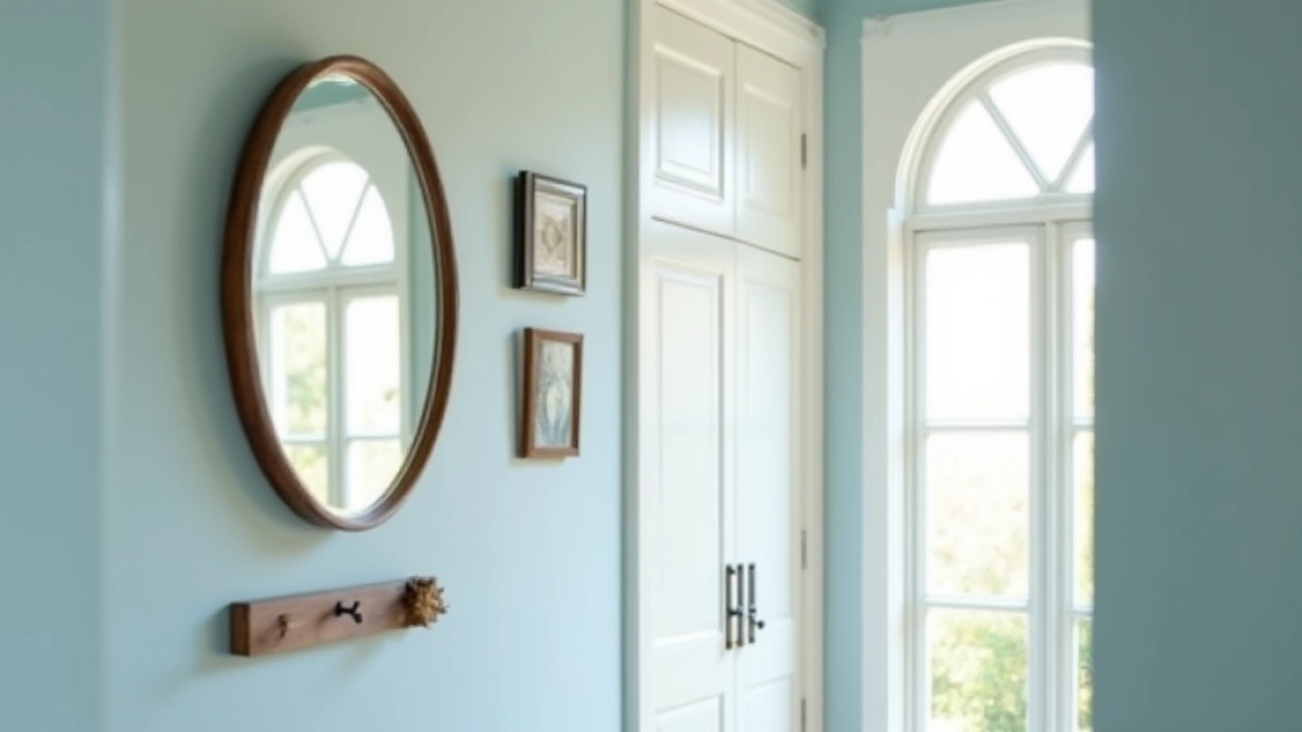 co na ścianę do małego przedpokoju