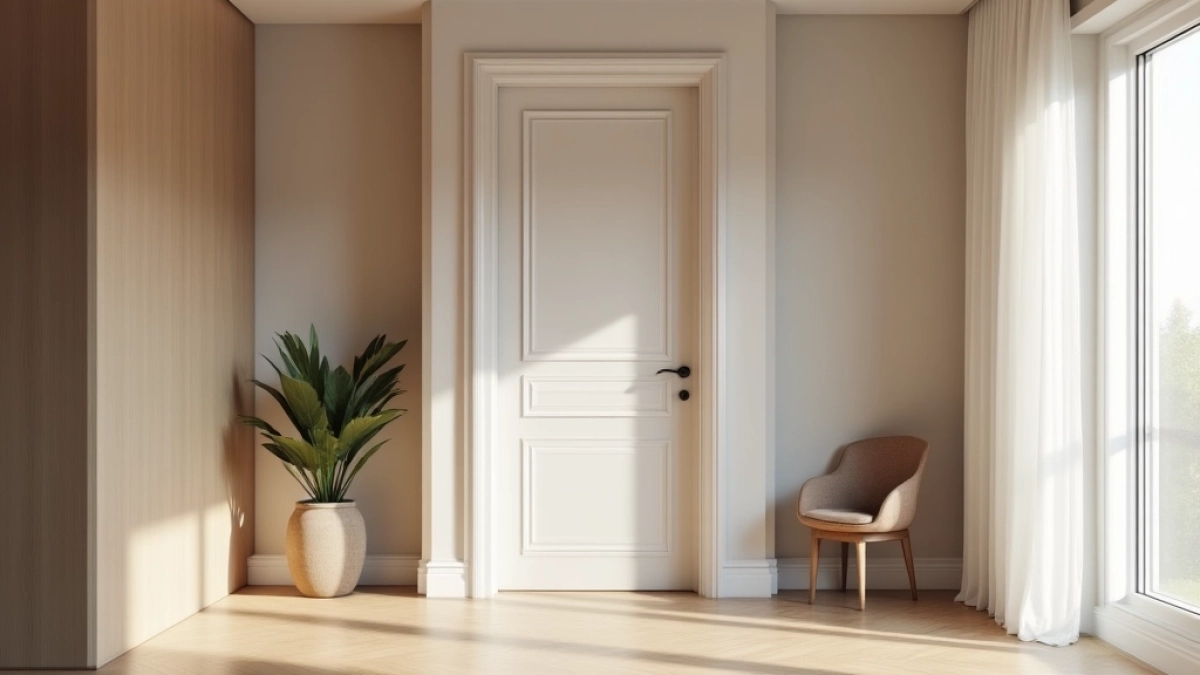 Czym zasłonić drzwi w pokoju