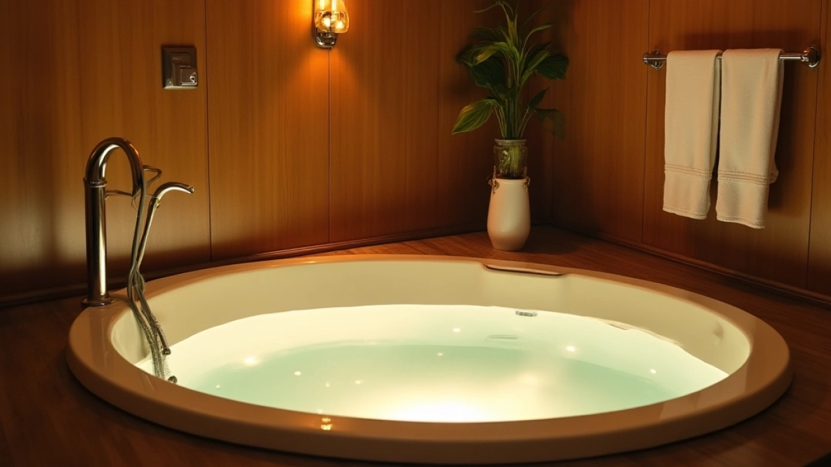 Hotel z jacuzzi w pokoju Dolny Śląsk