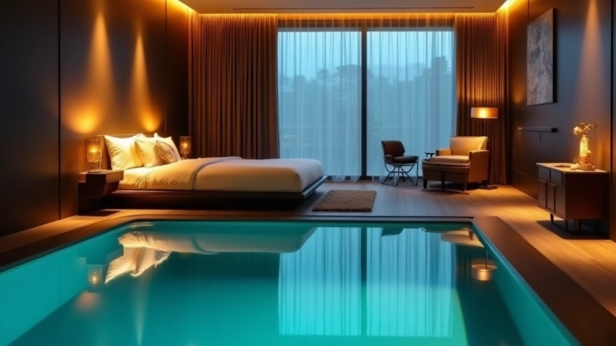 Hotele z prywatnym basenem w pokoju ITAKA