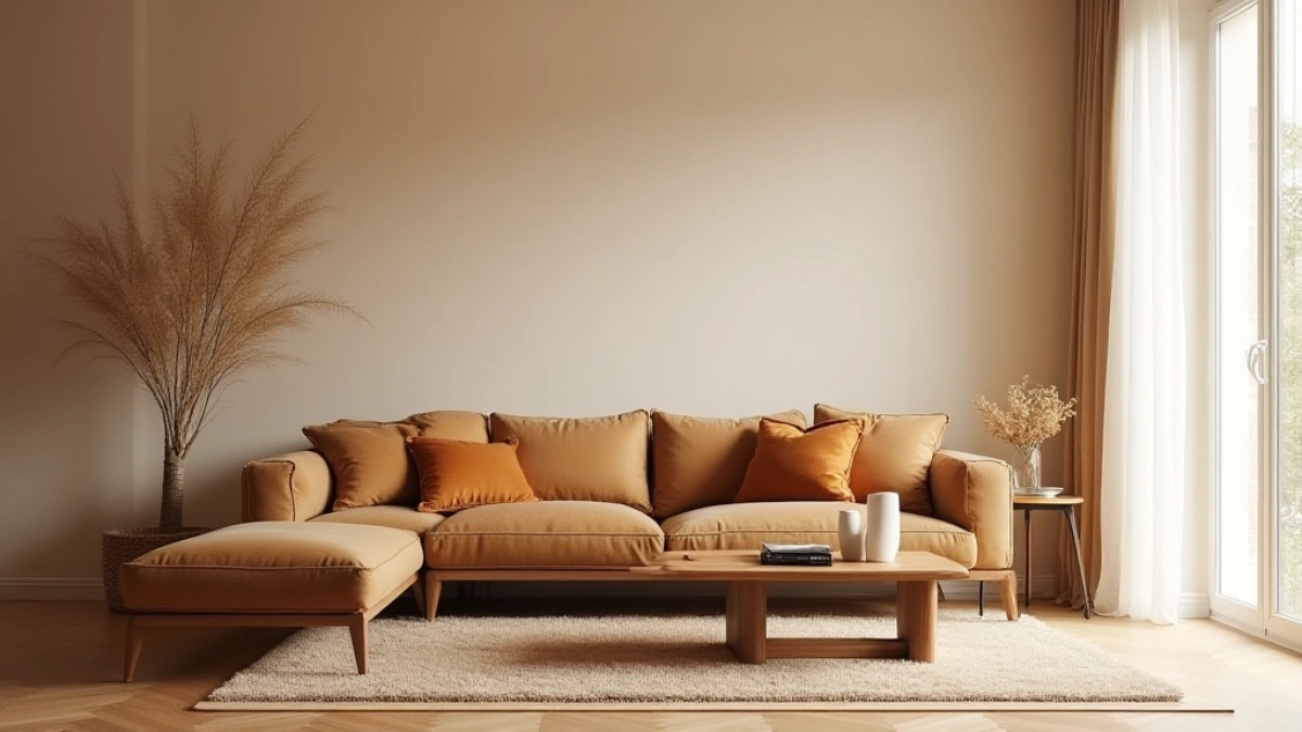 jaki kolor ścian do brązowych mebli w pokoju