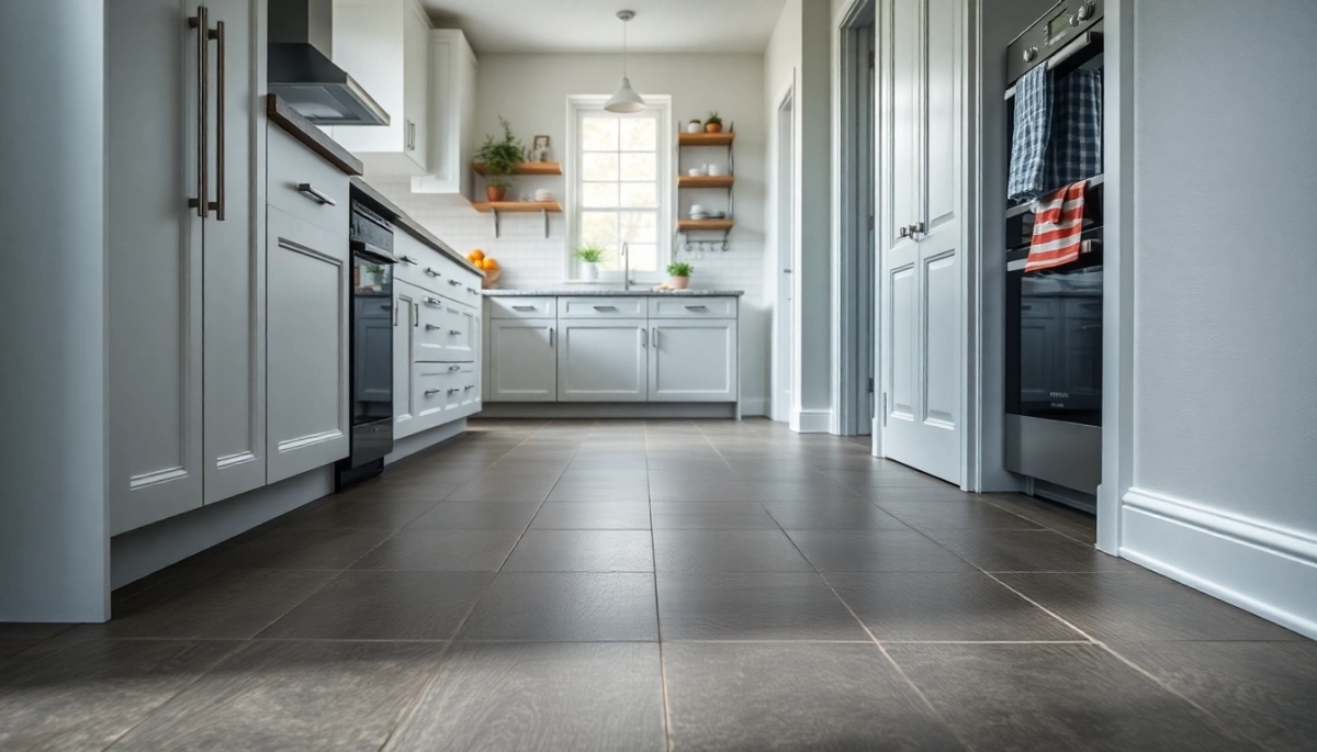 Jakie płytki na podłogę do kuchni i przedpokoju