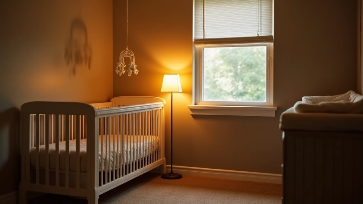 Jakie światło w pokoju niemowlaka
