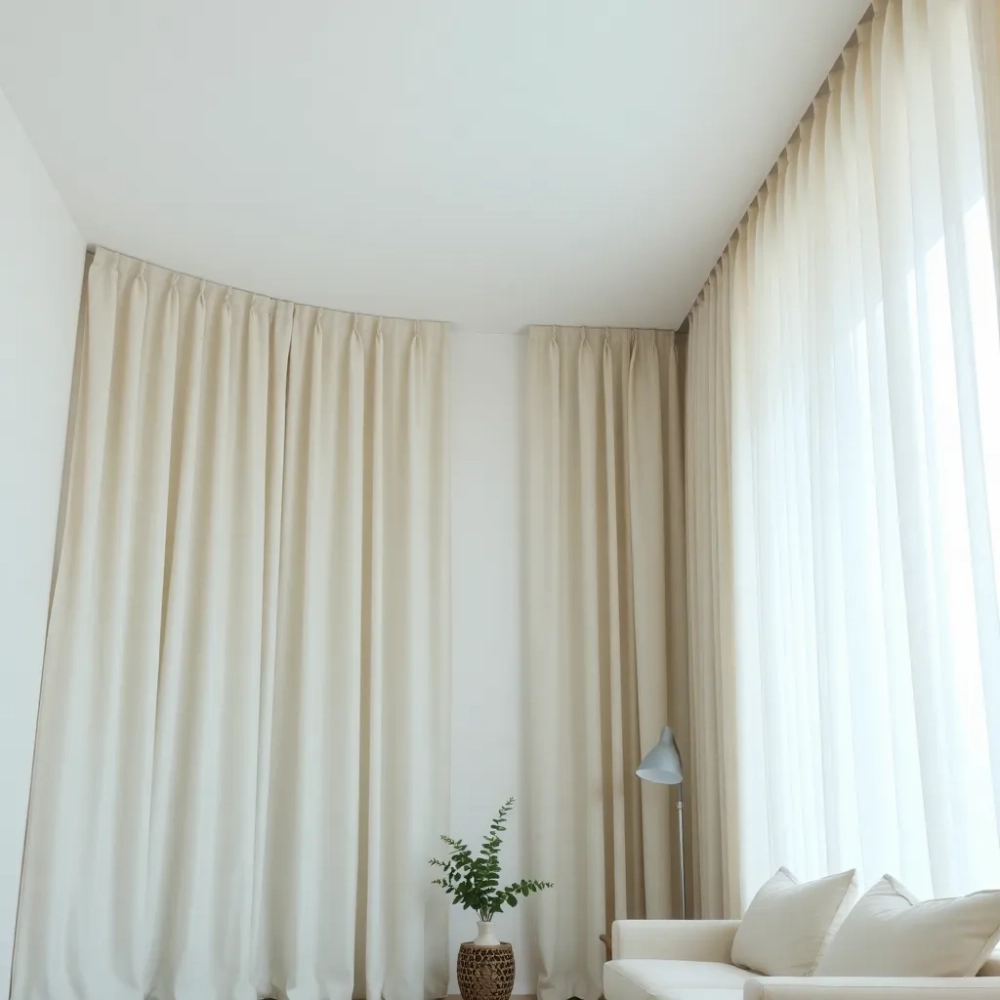 Jakie zasłony do niskiego pokoju