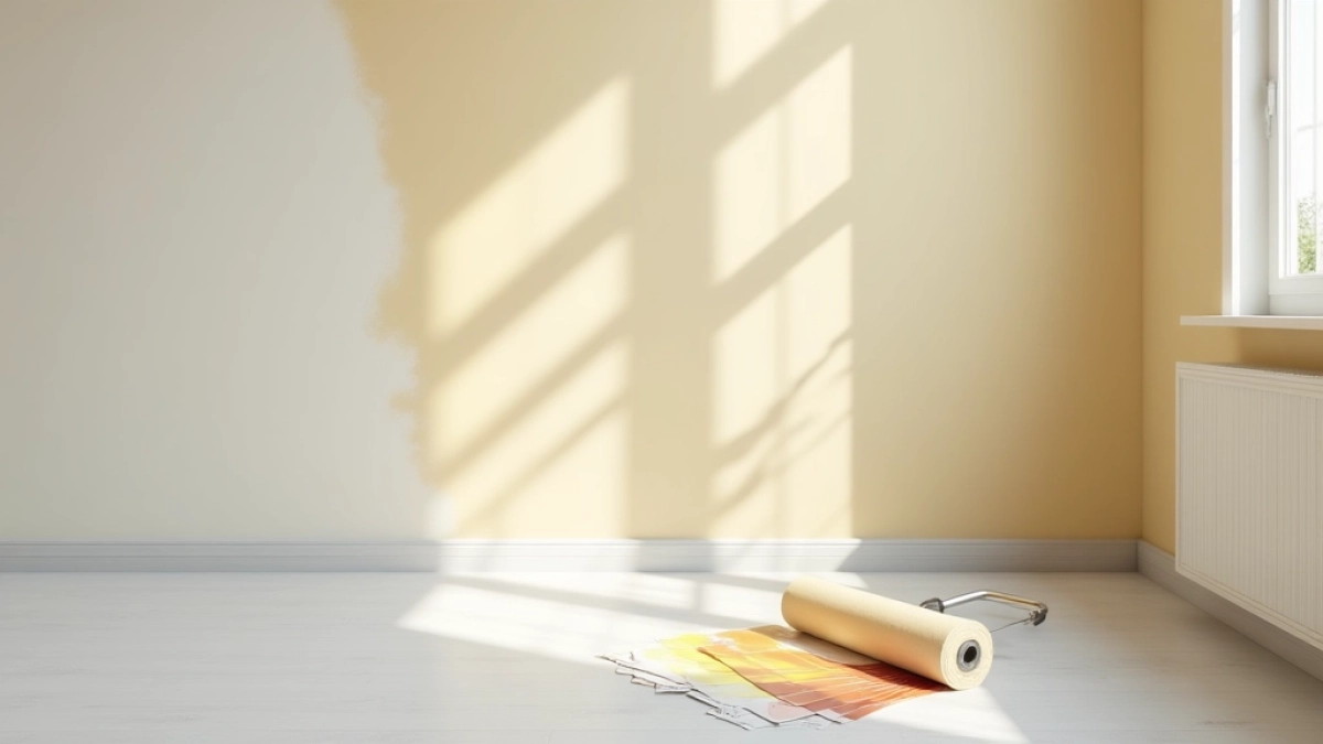 Koszt malowania pokoju 25m2