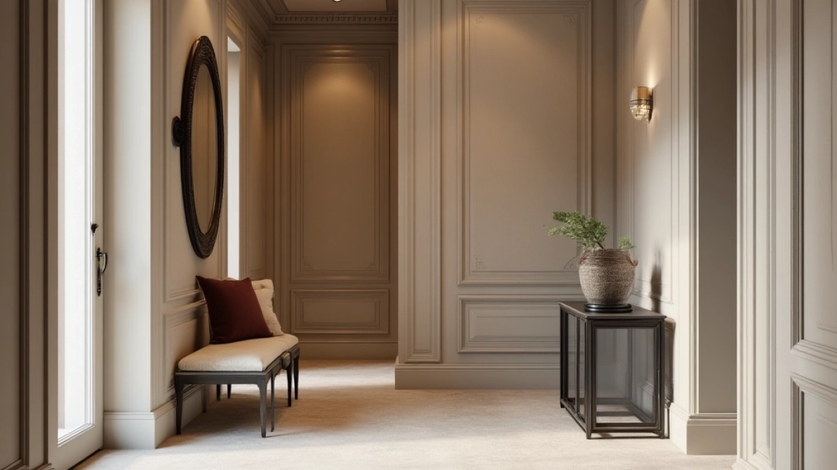 Panele ścienne do przedpokoju inspiracje