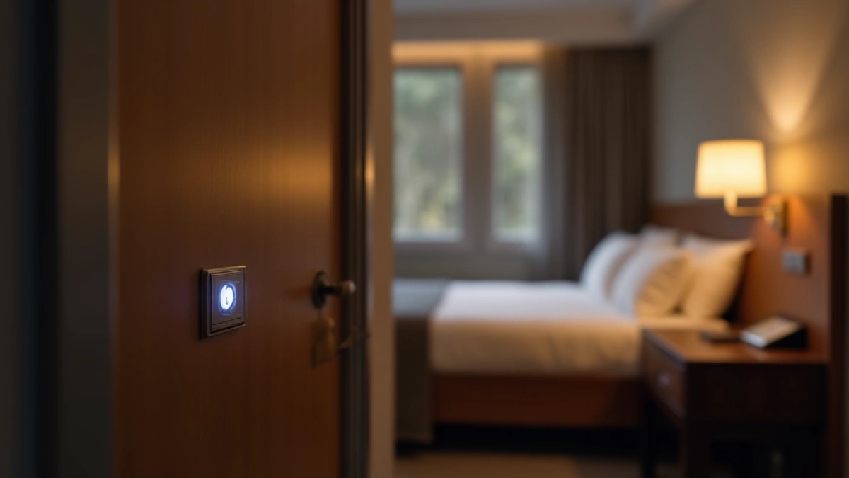 Po co czujnik ruchu w pokoju hotelowym