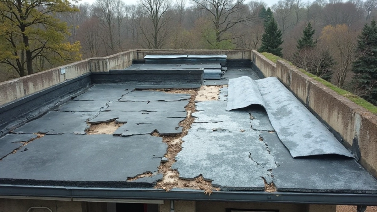 remont dachu krytego papą