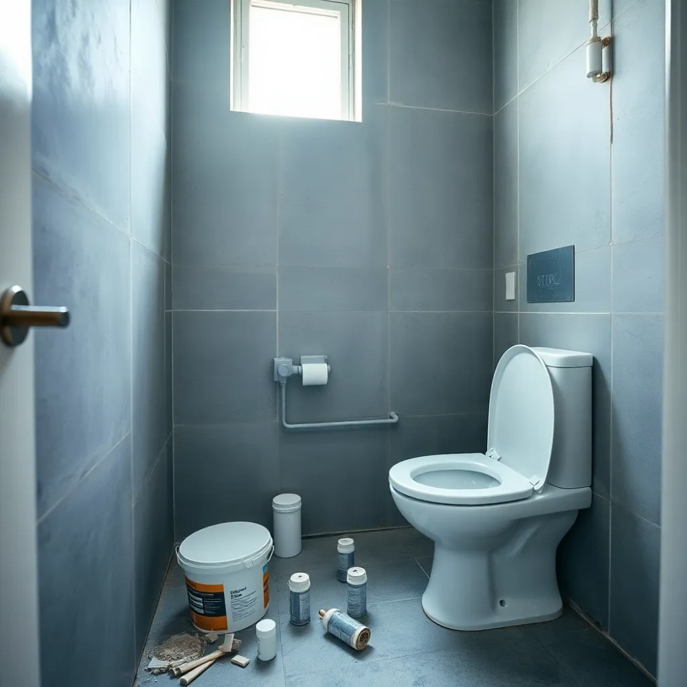 Remont toalety w bloku koszt