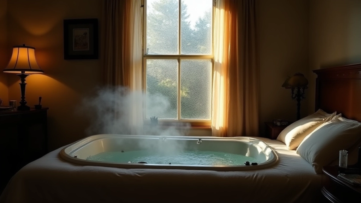 Romantyczny weekend dla dwojga z jacuzzi w pokoju