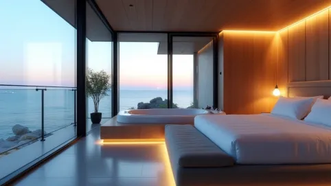 Apartament z jacuzzi w pokoju Gdańsk