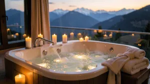 apartamenty dla par z jacuzzi