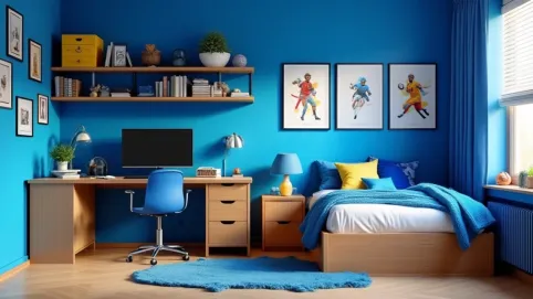 Aranżacja pokoju młodzieżowego dla chłopaka