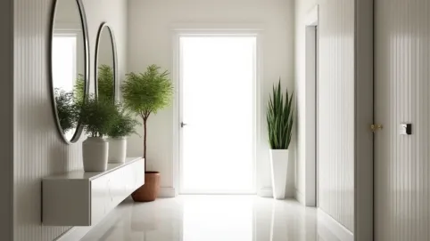 aranżacja wąskiego przedpokoju