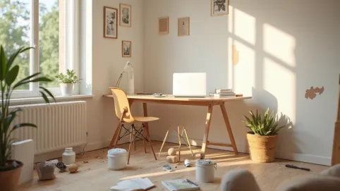 Biuro w domu a koszty remontu