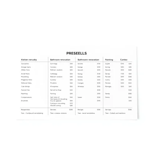 Cennik usług remontowych Warszawa