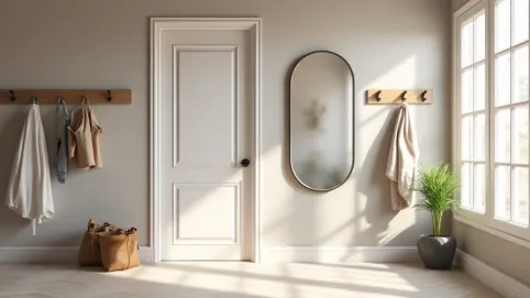 co na ścianę do przedpokoju żeby się nie brudziła