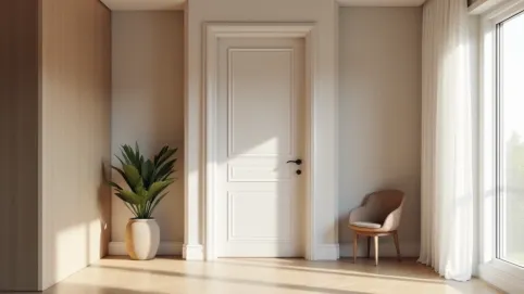 Czym zasłonić drzwi w pokoju