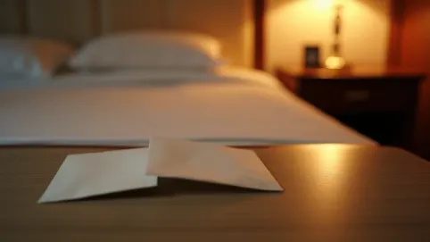 gdzie zostawic napiwek za sprzatanie pokoju