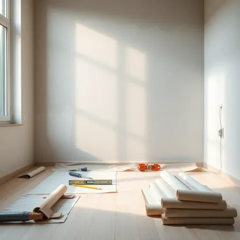 Ile trwa remont mieszkania 50m2