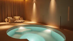 jacuzzi w pokoju
