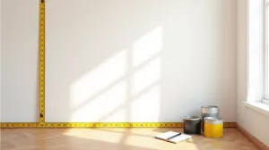 jak obliczyć m2 pokoju do malowania