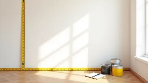 jak obliczyć m2 pokoju do malowania