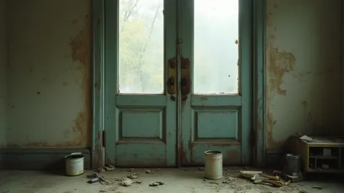 Jak odnowić stare drzwi pokojowe z szybą