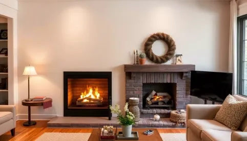 Jak ozdobić komin w pokoju