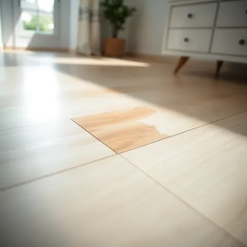 Jak wymienić panel podłogowy na środku pokoju