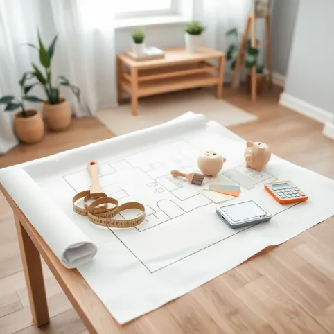 jak wyremontować mieszkanie niskim kosztem