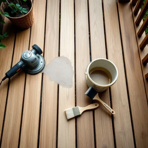 jak wyremontować taras