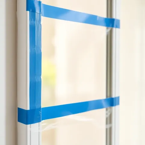 Jak zabezpieczyć okna przed remontem