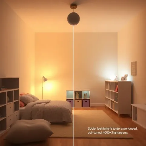 Jaka barwa światła do pokoju dziecka