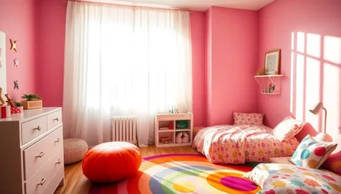Jaki kolor do pokoju dziewczynki