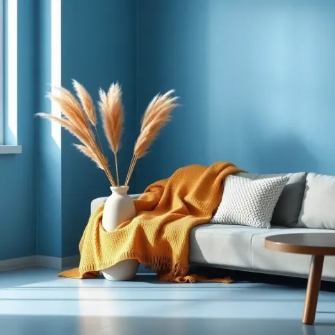 Jaki kolor pasuje do niebieskiego pokoju