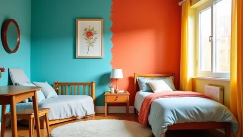 Jaki kolor ścian do pokoju chłopca i dziewczynki