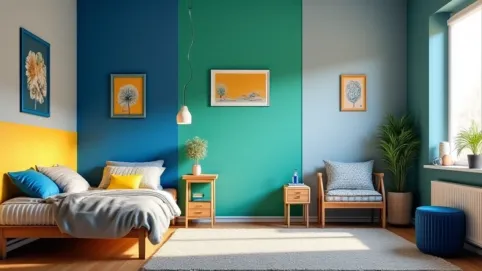 Kolory ścian do pokoju młodzieżowego dla chłopaka