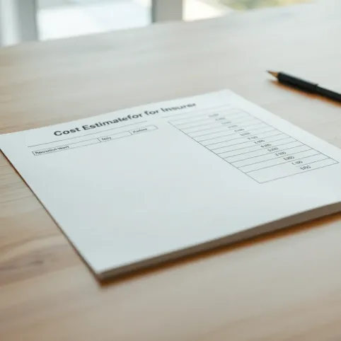 Kosztorys prac remontowych dla ubezpieczyciela wzór