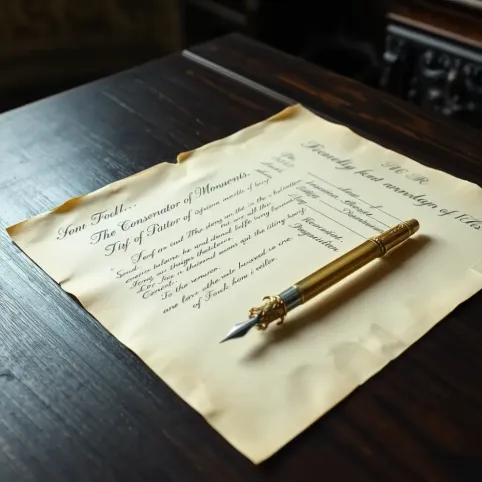 Pismo do konserwatora zabytków o remont dachu