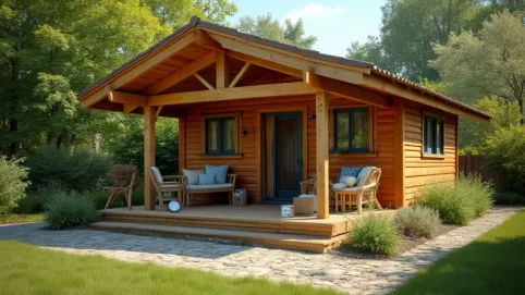 Remont domku na działce ROD